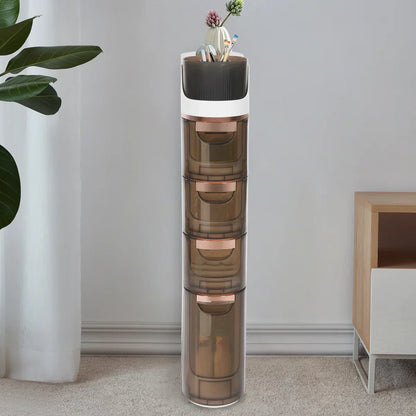 Polypropylene Freestanding Standard Bathroom Cabinet & Free Shipping