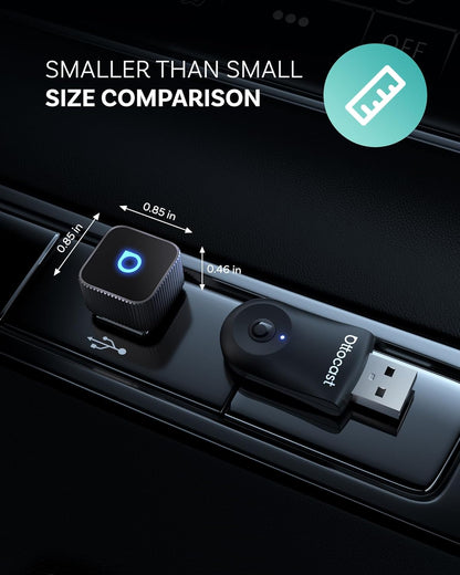 Mini Universal Wireless CarPlay and Android Auto Adapter