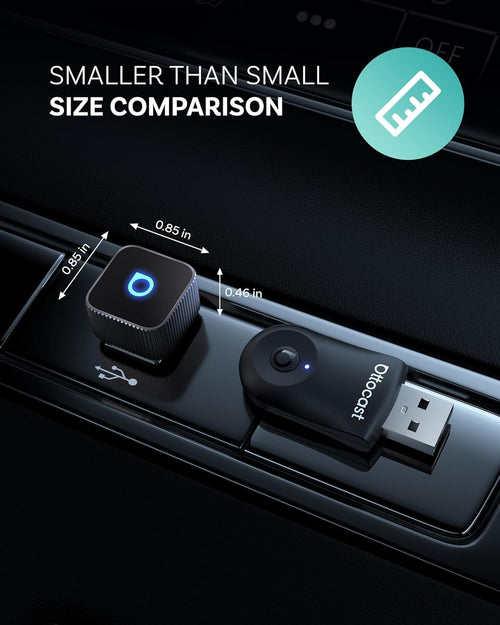 Mini Universal Wireless CarPlay and Android Auto Adapter